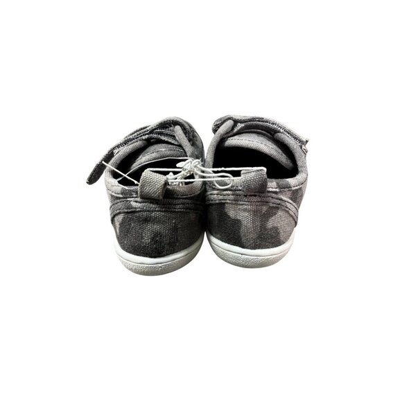 Jumping Beans Kids Gray Camouflage Velcro Sneakers Size 9 - Picture 4 of 6